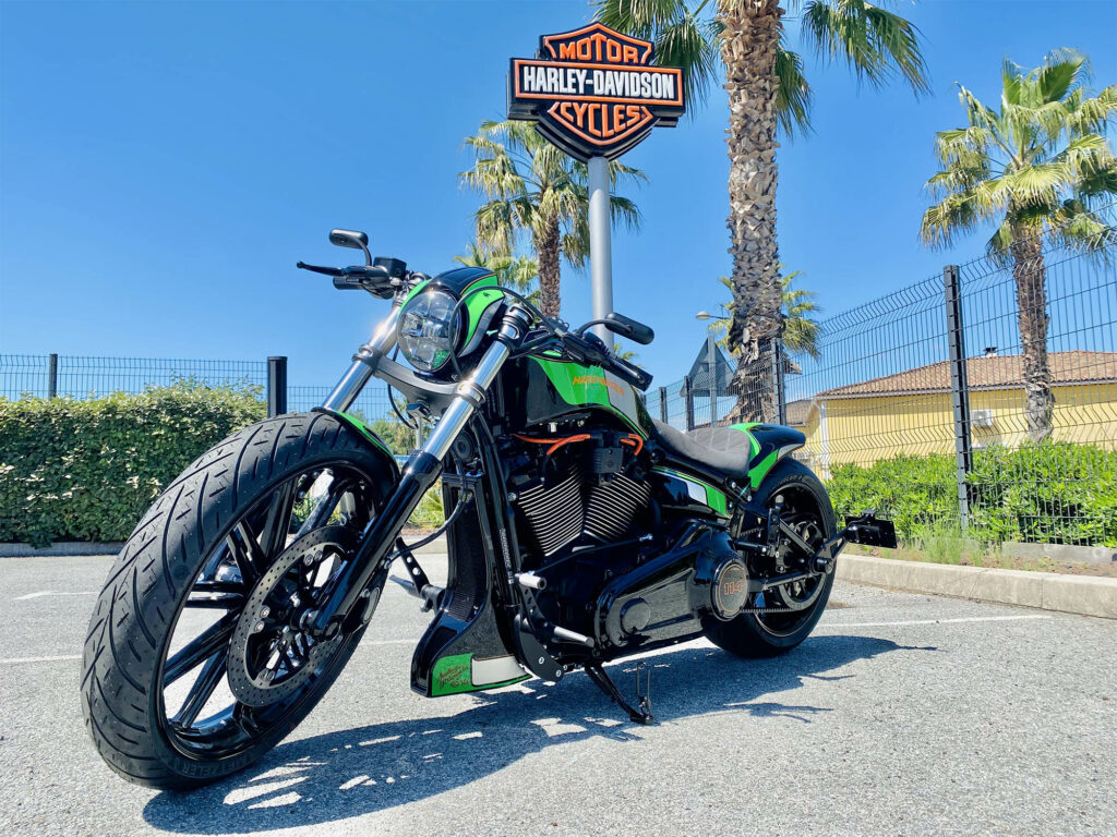 custom moto harley-davidson