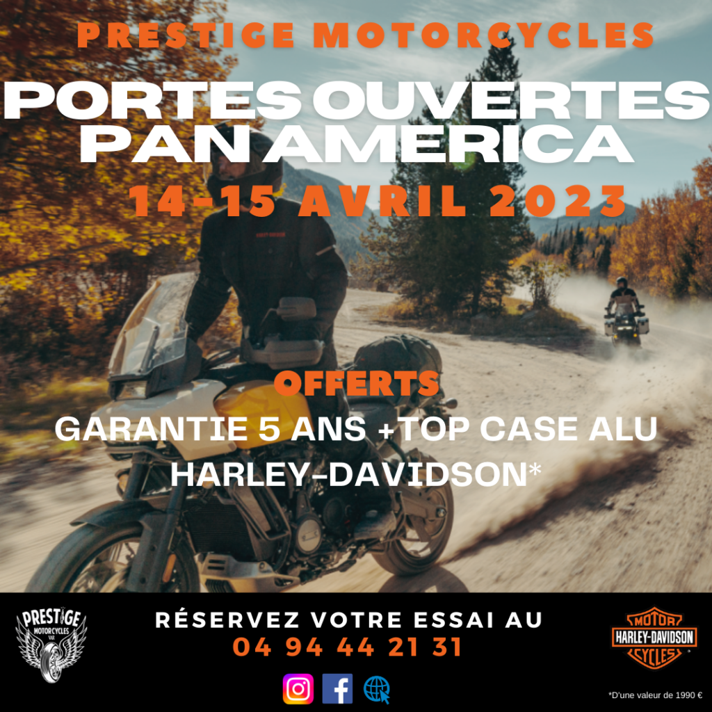 St-PATRICK - Harley-Davidson concession Prestige MotorCycles Var